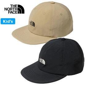 THE NORTH FACE ザ ノースフェイス NNJ02310 KIDS' VERB CAP キッズ バーブキャップ スタンダード ソフトシェル ストレッチ キャップ 日よけ 撥水 帽子 アウトドア ジュニア ボーイズ ガールズ 男の子 女の子 子供服 2カラー 国内正規 2024SS