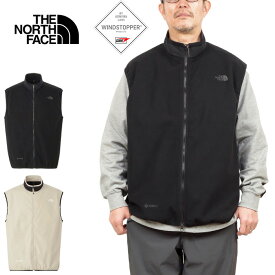 THE NORTH FACE ザ ノースフェイス NL22460 WS ENRIDE VEST ウィンドストッパーエンライドベスト フリース ベスト ジャケット スタンドカラー ゴアテックス 防風 軽量 保温 アウター インナー アウトドア メンズ レディース 2カラー 国内正規 2024SS