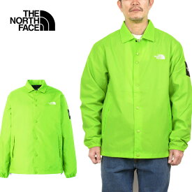 【SALE】THE NORTH FACE ザ ノースフェイス NP72130 THE COACH JACKET ザ コーチジャケット ナイロン ウインドブレーカー ブルゾン スクエアロゴ ワッペン 撥水 定番 アウトドア メンズ レディース 4カラー 国内正規 2024SS 10%OFF