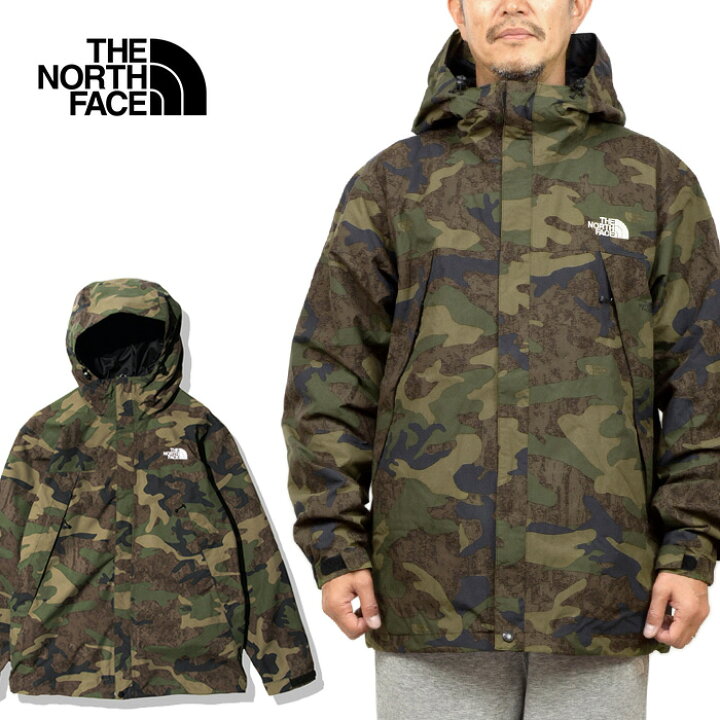 楽天市場 The North Face ザ ノースフェイス Np Novelty Scoop Jacket ノベルティースクープジャケット マウンテンパーカー シェル カモ 迷彩 柄 防水 撥水 防風 防寒 アウトドア アウター メンズ レディース Tf Tnfカモ 国内正規 22aw ｌｏｗｂｒｏｗ