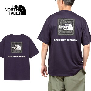 THE NORTH FACE �U�E�m�[�X�E�t�F�C�X NT32446 S/S BANDANA SQUARE LOGO TEE �V���[�g�X���[�u�o���_�i�X�N�G�A���S�e�B�[ T�V���c �y�C�Y���[ �� ���� ���� �g�b�v�X �A�E�g�h�A �����Y ���f�B�[�X 5�J���[