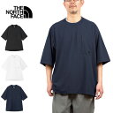 【SALE】THE NORTH FACE ザ・ノース・フェイス NT32461 S/S ENRIDE TEE ショートスリーブエンライドティー Tシャツ ポケット付き ポケT ラウンドヘム ストレッチ UVカット 速乾 抗菌 防臭 半袖 トップス アウトドア メンズ レディース 3カラー 国内正規 2025SS 10%OFF