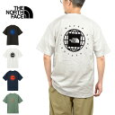 【SALE】THE NORTH FACE ザ・ノース・フェイス NT32541 S/S GEO SQUARE LOGO TEE ショートスリーブジオスクエアロゴティー Tシャツ コットン 厚手 半袖 トップス アウトドア メンズ レディース 4カラー 国内正規 2025SS 20%OFF