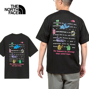�ySALE�zTHE NORTH FACE �U�E�m�[�X�E�t�F�C�X NT32643 S/S JOURNEY HISTORY TEE �V���[�g�X���[�u�W���[�j�[�q�X�g���[�e�B�[ T�V���c �|���G�X�e�� �R�b�g�� ���� ���� �g�b�v�X �A�E�g�h�A �����Y ���f