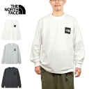 【SALE】THE NORTH FACE ザ・ノース・フェイス NT82534 L/S SQUARE LOGO TEE ロングスリーブスクエアロゴティー Tシャツ ロンT 速乾 長袖 トップス アウトドア メンズ レディース 3カラー 国内正規 2025AW 20%OFF
