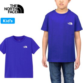 THE NORTH FACE ザ ノースフェイス NTJ32432 S/S NUPTSE TEE(キッズ) ショートスリーブヌプシティー Tシャツ 100cm～150cm ワンポイント ロゴ 速乾 半袖 アウトドア ジュニア ボーイズ ガールズ 男の子 女の子 子供服 3カラー 国内正規 2024SS