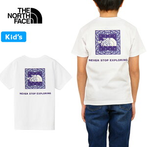 ySALEzTHE NORTH FACE UEm[XEtFCX NTJ32546 S/S BANDANA SQUARE LOGO TEE(LbY) V[gX[uo_iXNGASeB[ TVc 130cm`160cm UVJbg   AEghA WjA j
