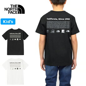 THE NORTH FACE ザ・ノース・フェイス NTJ32648 S/S HISTORICAL LOGO TEE(キッズ) ショートスリーブヒストリカルロゴティー Tシャツ 130cm〜160cm 速乾 半袖 アウトドア ジュニア ボーイズ ガールズ 男の子 女の子 子供服 2カラー 国内正規 2026SS