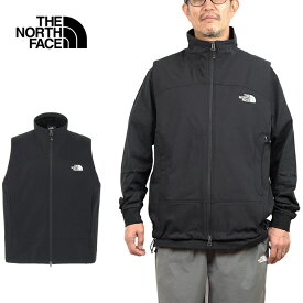 【SALE】THE NORTH FACE ザ・ノース・フェイス NP72551 ADVANCED VEST アドバンスドベスト ソフトシェル スタンドカラー ジップ ベスト ジャケット 撥水 アウター アウトドア メンズ レディース 3カラー 国内正規 2025AW 20%OFF