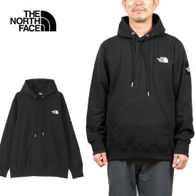 THE NORTH FACE ザ ノースフェイス NT12333 SQUARE LOGO HOODIE スクエアロゴフーディー スウェット パーカー プルオーバー 裏毛 速乾 トップス アウトドア メンズ レディース 3カラー 国内正規 2024SS