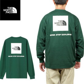 THE NORTH FACE ザ ノースフェイス NT32442 L/S BACK SQUARE LOGO TEE ロングスリーブバックスクエアロゴティー Tシャツ ロンT ポリエステル 速乾 長袖 トップス アウトドア メンズ レディース 5カラー 国内正規 2024SS