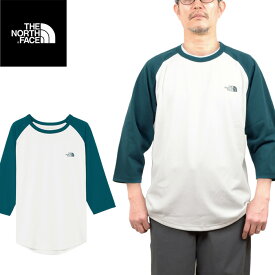 THE NORTH FACE ザ ノースフェイス NT32476 3/4 SLEEVE BASEBALL TEE クォータースリーブベースボールティー Tシャツ ラグラン 7分袖 UVカット 吸汗 速乾 抗菌 防臭 トップス アウトドア メンズ レディース 4カラー 国内正規 2024SS