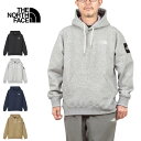 【SALE】THE NORTH FACE ザ・ノース・フェイス NT62338 SQUARE LOGO HOODIE スクエアロゴフーディー スウェットパーカー プルオーバー 厚手 裏起毛 速乾 トップス アウトドア メンズ レディース 4カラー 国内正規 2024AW 20%OFF