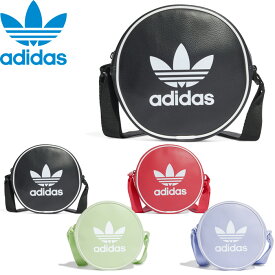 adidas Originals アディダス オリジナルス AC ROUND BAG ラウンド バッグ ポーチ ショルダーバッグ ポシェット IT7592 IS4548 IT4829 IT4830 KOQ12 トレフォイル 三つ葉 鞄 メンズ レディース ユニセックス 4カラー 国内正規 2024SS