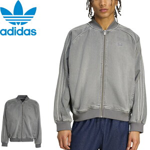 adidas Originals �A�f�B�_�X �I���W�i���X ADICOLOR LOOSE SST DENIM TRACK TOP �A�f�B�J���[���[�YSST�f�j���g���b�N�g�b�v JW5915 I6589 �f�j���W���P�b�g �O�t 3�X�g���C�v �A�E�^�[ �X�g���[�g ���[�N �A