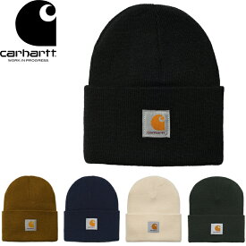 Carhartt WIP カーハート WIP I020222-22F ACRYLIC WATCH HAT アクリル ワッチ ハット ビーニー ニット キャップ ニット帽 防寒具 帽子 スケート ストリート アメカジ ワーク インプログレス 定番 メンズ レディース 5カラー 国内正規