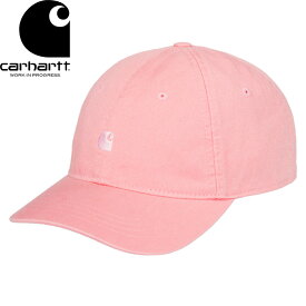 Carhartt WIP カーハート WIP I023750 MADISON LOGO CAP マディソン ロゴ キャップ ロー カーブ 6パネル ストラップバック ウオッシュ コットン ツイル ハット 帽子 ワンポイント 刺繍 ワーク スケート ストリート メンズ レディース 12カラー 国内正規