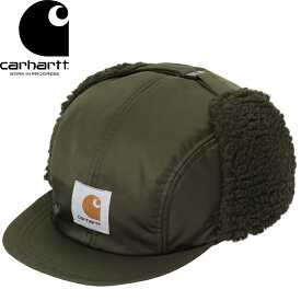 Carhartt WIP カーハート WIP I035409 Oltera Ear Guard Cap オルテライヤーガードキャップ 耳当て ドッグイヤー イヤーフラップ 防寒 スクエアラベル 撥水 帽子 ワーク インプログレス ストリート スケート キャンプ アウトドア メンズ レディース 3カラー 国内正規 2025AW