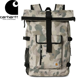 【SALE】Carhartt WIP カーハート WIP I026177"PHILIS BACKPACK"フィリップス バックパック ロールトップ リュック デイパック バッグ 撥水 鞄 通勤 通学 カモ 迷彩 ワーク インプログレス スケート ストリート アウトドア メンズ レディース 3カラー 国内正規 2022SS 20%OFF