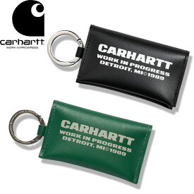 Carhartt WIP カーハート WIP I033318 LINK SCRIPT KEYCHAIN リンク スクリプト キーホルダー 財布 小銭入れ コインケース 雑貨 アクセサリー ロゴ ストリート スケート ワーク インプログレス アメカジ メンズ レディース 2カラー 国内正規 2024SS