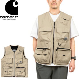 Carhartt WIP カーハート WIP I026023"ELMWOOD VEST"エルムウッド ベスト フィッシング ジャケット チョッキ ノースリーブ リフレクター 撥水 ストリート ワーク スケート アウトドア キャンプ メンズ レディース 3カラー 国内正規