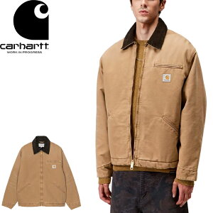 Carhartt WIP �J�[�n�[�g WIP I035614 OG DETROIT JACKET �I���W�i���f�g���C�g�W���P�b�g �J�o�[�I�[�� �A�E�^�[ ���[�Y�t�B�b�g �_�b�N�W���P�b�g �L���e�B���O �X�N�G�A���x�� ���[�N�C���v���O���X 