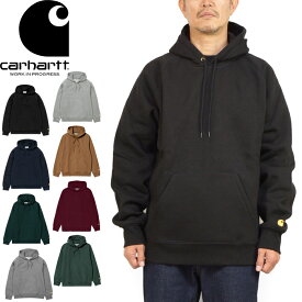 Carhartt WIP カーハート WIP I026384"HOODED CHASE SWEATSHIRT"フーデッド チェイス スウェット パーカー シャツ プルオーバー Cロゴ 刺繍 トップス ストリート ワーク メンズ レディース 8カラー 国内正規 2022AW