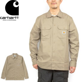 【SALE】Carhartt WIP カーハート WIP I027579"L/S MASTER SHIRT"ロングスリーブ マスター シャツ 長袖 トップス ストリート スケート ワーク アメカジ Work In Progress ワークインプログレス メンズ レディース 5カラー 国内正規 2022SS 20%OFF