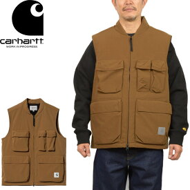 【SALE】Carhartt WIP カーハート WIP I029453"KILDA VEST"キルダ ベスト ジャケット チョッキ ノースリーブ フリース リフレクター ストリート ワーク スケート アウトドア ミリタリー フィッシング メンズ レディース 2カラー 国内正規 30%OFF