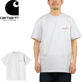 Carhartt WIP カーハート WIP I029956-24S S/S AMERICAN SCRIPT T-SHIRT ショートスリーブ アメリカン スクリプト Tシャツ 半袖 トップス カットソー ルーズフィット ワーク プログレス スケート ストリート メンズ レディース 3カラー 国内正規 2024SS