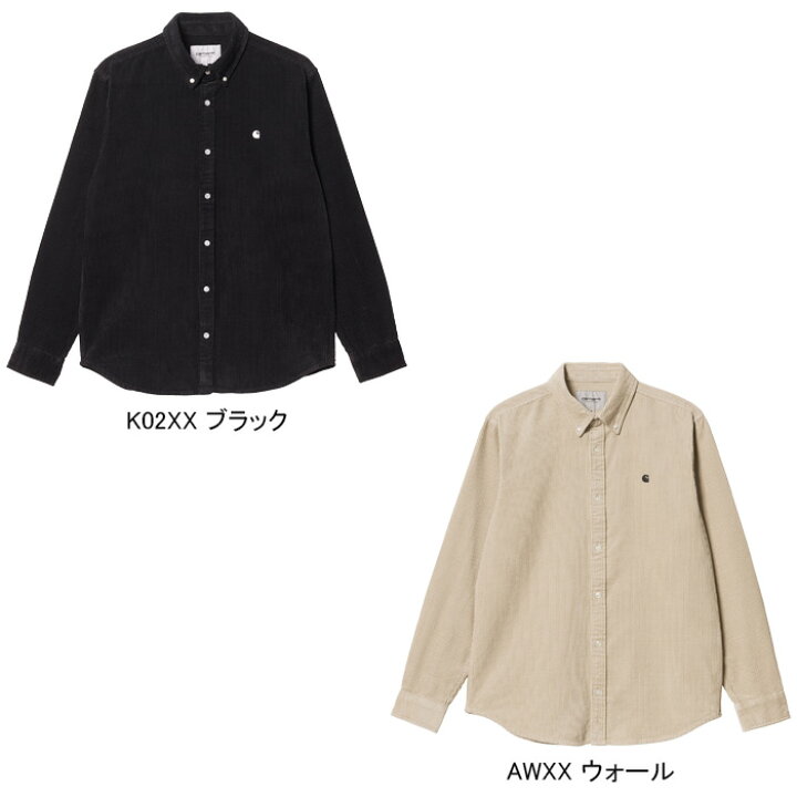 楽天市場】Carhartt WIP カーハート WIP I029958 L/S MADISON CORD 