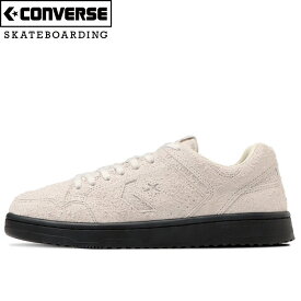 【SALE】CONVERSE SKATEBOARDING コンバース スケートボーディング 34201250 WEAPON SK OX + ウエポン スケート オックス プラス 1SD340 スニーカー シェブロン&スター スエード シューズ 靴 メンズ ホワイト/ブラック 国内正規 2023SS 30%OFF