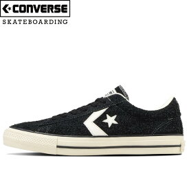 CONVERSE SKATEBOARDING コンバース スケートボーディング 34201700 PRORIDE SK BS OX ＋ プロライド スケート BS オックス プラス 1SD915 スニーカー スケートシューズ ローカット シェブロン&スター スエード シューズ 靴 メンズ ブラック 国内正規 2024SS