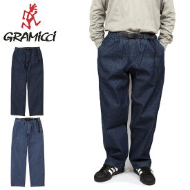 Gramicci グラミチ G6SM-P086 DENIM GRAMICCI PANT STRAIGHT FIT デニムグラミチパンツストレートフィット インディゴ ウォッシュ ボトムス グラミッチ イージー クライミング アメカジ アウトドア キャンプ ストリート メンズ レディース 2カラー 国内正規 2026SS