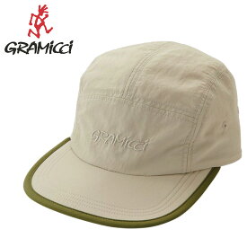 【SALE】Gramicci グラミチ G4FA-072 NYLON GRAMICCI CAP ナイロングラミチキャップ 5パネル ジェットキャップ キャンプキャップ ストリート グラミッチ ロゴ刺繍 撥水 帽子 アメカジ アウトドア キャンプ メンズ レディース 4カラー 国内正規 2025SS 20%OFF