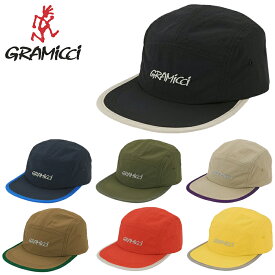 Gramicci グラミチ G6SA-083 NYLON Gramicci CAP ナイロングラミチキャップ 帽子 5パネル ジェット 撥水 グラミッチ 刺繍 ストラップバック ストリート アメカジ アウトドア キャンプ フィッシング 釣り メンズ レディース 7カラー 国内正規 2026SS