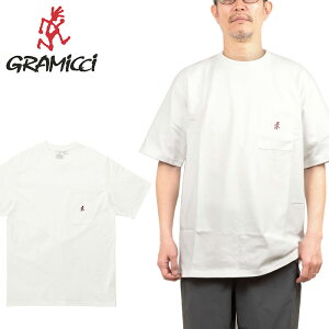 Gramicci �O���~�` G304-OGJ ONE POINT TEE �����|�C���g T�V���c �|�P�b�g�t�� �|�PT �I�[�K�j�b�N�R�b�g�� �����j���O�}�� �h�J �O���~�b�` ���� �g�b�v�X �A�E�g�h�A �����Y ���f�B�[�X 4�J���[ ��