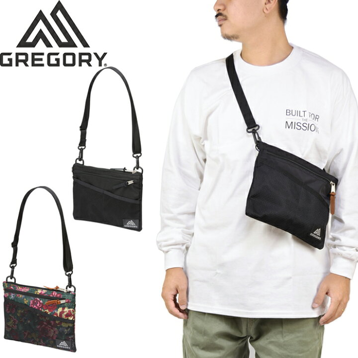 楽天市場 Gregory グレゴリー Classic Sacoche M 2l クラシック サコッシュm ポーチ ポシェット ショルダーバッグ 耐久性 花柄 メンズ レディース アウトドア 鞄 3カラー 国内正規 ｌｏｗｂｒｏｗ