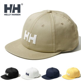 【SALE】HELLY HANSEN ヘリーハンセン HC91953 LOGO TWILL CAP ロゴ ツイル キャップ コットン スナップバック フラット バイザー ベースボール 帽子 アウトドア マリン スポーツ メンズ レディース 5カラー 国内正規 30%OFF