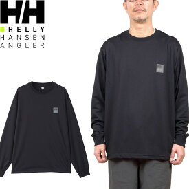 HELLY HANSEN ヘリーハンセン HH32408 HHANGLER DRY TEE HHアングラードライティー Tシャツ ロングスリーブ ポリエステル フィッシング 釣り ロンT UVカット 速乾 長袖 トップス アウトドア メンズ レディース 2カラー 国内正規 2024SS