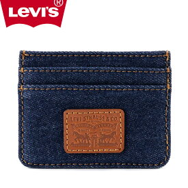 Levis リーバイス 0020B Denim Card Case デニムカードケース パスケース クレジットカード 交通系ICカード 入れ 雑貨 インディゴ アメカジ ワーク ビジネス ストリート メンズ レディース デニム 国内正規 2026SS