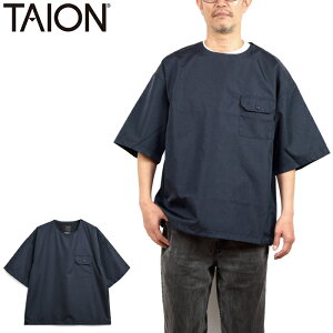 TAION �^�C�I�� TAION-CS02NDML-1 MILITARY NON DOWN MILITARY HALF SLEEVE CUT SEW �~���^���[�m���_�E���n�[�t�X���[�u�J�b�g�\�[ T�V���c ���� ���� �A���J�W �A�E�g�h�A �L�����v �̉� �����Y ���f�B�[�X 3�J