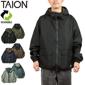 【SALE】TAION タイオン TAION-R106WZNDML-1 MILITARY NON DOWN MOUNTAIN REVERSIBLE W-ZIP PK ミリタリーノンダウンリバーシブルWジップパーカー 撥水 軍物 アウトドア キャンプ ストリート メンズ レディース 3カラー 国内正規 2025SS 10%OFF