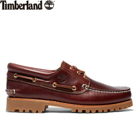 【SALE】Timberland ティンバーランド 50009"3EYE CLASSIC LUG"スリーアイ クラシック ラグ モカシン AUTHENTIC HANDSEWN BOAT SHOE オーセンティック ハンドソー ボート アウトドア 本革 シューズ 靴 メンズ バーガンディフルグレイン 国内正規 2023SS 20%OFF