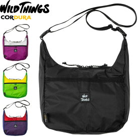 【SALE】WILD THINGS ワイルドシングス WT-380-3831 CORDURA SIL 2WAY SHOULDER BAG コーデュラSIL 2WAY ショルダーバッグ サコッシュ ポーチ ポシェット 肩掛け ストリート アウトドア タウンユース 軽量 撥水 耐久 メンズ レディース 4カラー 国内正規 2025SS 20%OFF