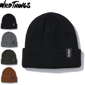 【SALE】WILD THINGS ワイルドシングス WT22154SL A/W BEANIE A/W ビーニー ジェット ニット帽 ビーニー メリルウール ニット キャップ 防寒 保温 帽子 アウトドア メンズ レディース ユニセックス 4カラー 国内正規 30%OFF