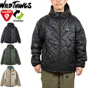 【SALE】WILD THINGS ワイルドシングス WT25139SK REVERSIBLE BELAY JACKET リバーシブルビレイジャケット プリマロフト 中綿 ナイロン 撥水 軽量 防寒 保温 アウター アウトドア ストリート カジュアル シンプル キャンプ メンズ レディース 3カラー 国内正規 2025AW 10%OFF