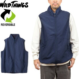 【SALE】WILD THINGS ワイルドシングス WT23131AD SUPPLEX REVERSIBLE VEST サプレックス リバーシブル ベスト チョッキ ジャケット 撥水 防寒 保温 トップス ノースリーブ ミリタリー アウトドア フィッシング ストリート メンズ レディース 4カラー 国内正規 2023AW 20%OFF