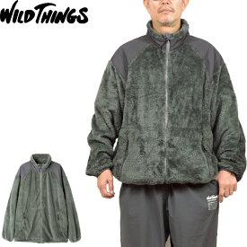 【SALE】WILD THINGS ワイルドシングス WT252-26-Q4 LEVEL3 SHAGGY JACKET レベル3 シャギージャケット ジップアップ フリース 軽量 防寒 防寒 保温 アウター アウトドア キャンプ ミリタリー ストリート メンズ レディース 2カラー 国内正規 2025AW 20%OFF