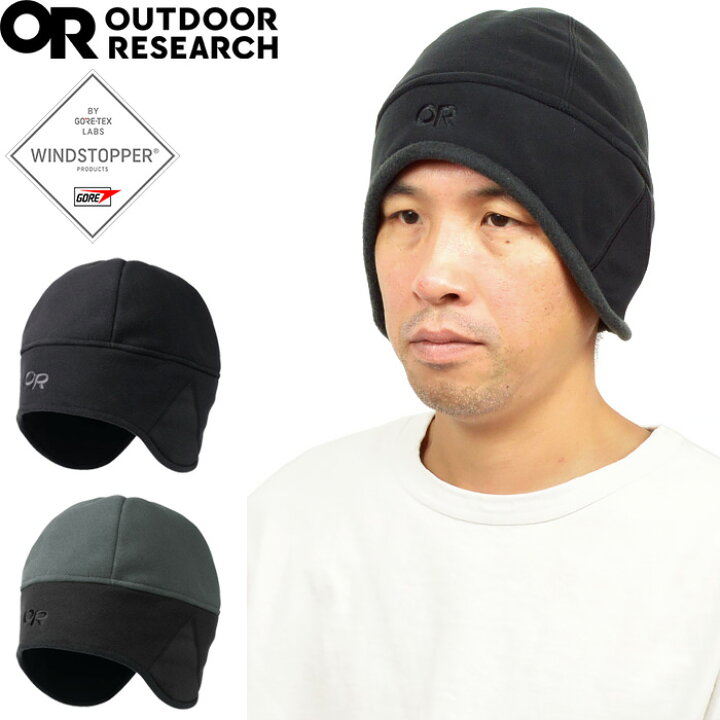 Outdoor Research アウトドアリサーチ 243548 19842585 WIND WARRIOR HAT ウィンド ウォーリア ハット  ゴアテックス 耳あて付き ビーニー ニット ワッチ キャップ 撥水 防風 耐久 透湿 保温 アウトドア キャンプ メンズ レディース ２カラー